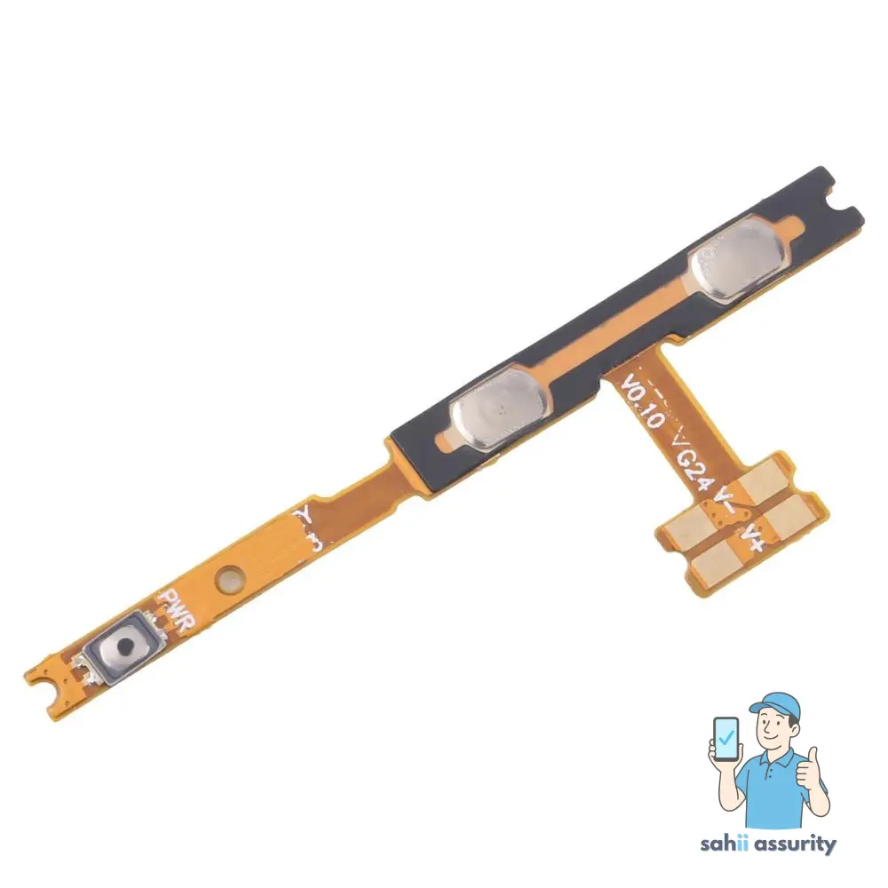 Power Button Flex Cable for Motorola Moto G15 Power